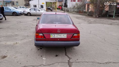 Mercedes-Benz 200 1989 красный - фото 4