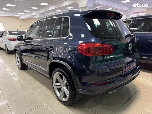 Volkswagen Tiguan 2016 синий - фото 14