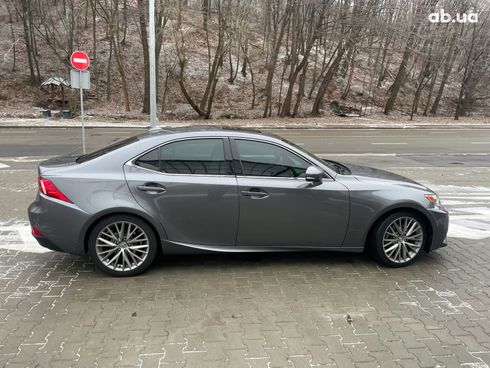 Lexus IS 2015 серый - фото 7