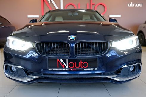 BMW 4 Series Gran Coupe 2016 синий - фото 4