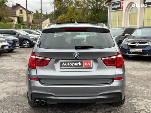 BMW X3 2015 серый - фото 48