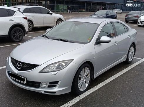 Mazda 6 2008 серебристый - фото 3