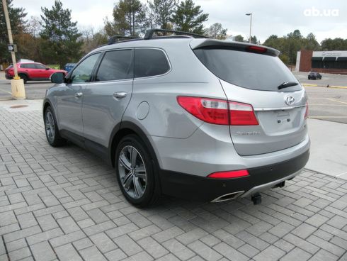 Hyundai Santa Fe 2016 серебристый - фото 5