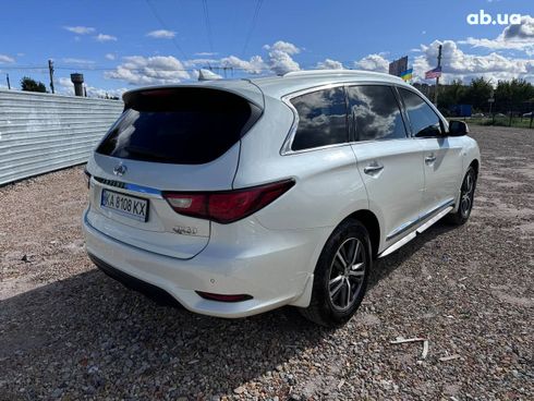 Infiniti QX60 2016 белый - фото 9