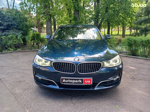 BMW 3 Series Gran Turismo 2014 зеленый - фото 2