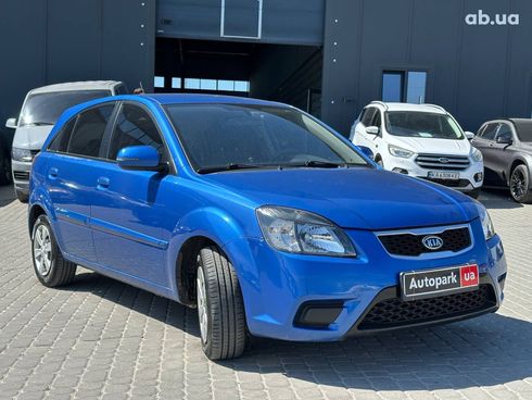Kia Rio 2010 синий - фото 13