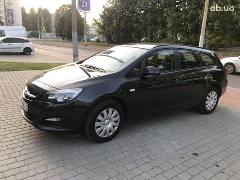 Opel Astra 2014 черный - фото 17