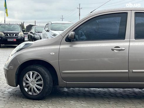 Nissan Micra 2008 коричневый - фото 4