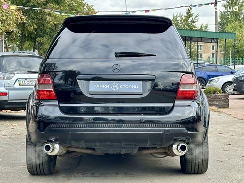 Mercedes-Benz M-Класс 2007 черный - фото 4