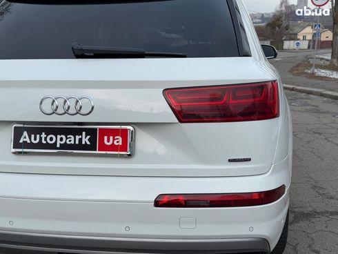 Audi Q7 2019 белый - фото 13