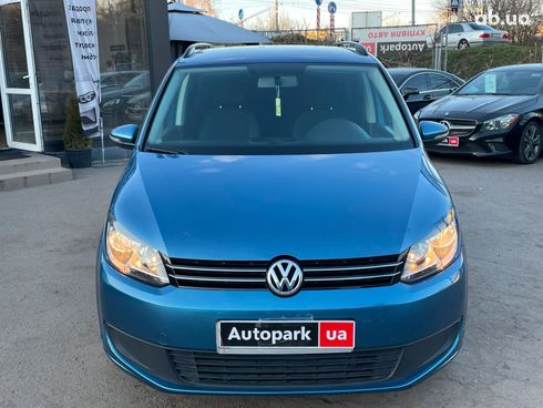 Volkswagen Touran 2014 синий - фото 8