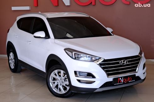 Hyundai Tucson 2020 белый - фото 4