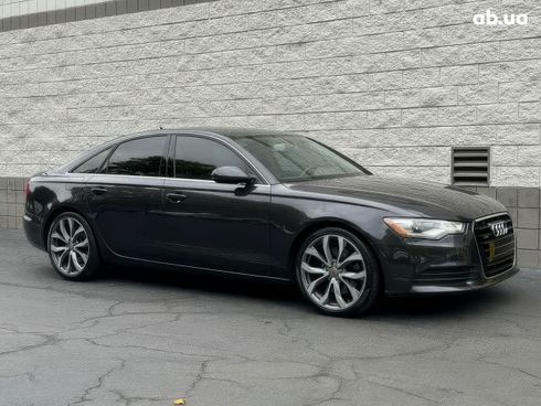 Audi A6 2014 серый - фото 2