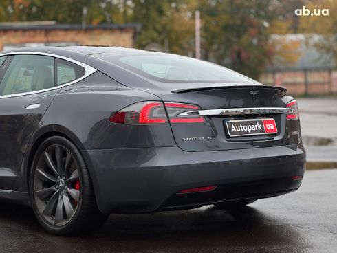 Tesla Model S 2017 серый - фото 12
