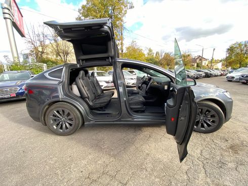 Tesla Model X 2018 серый - фото 14