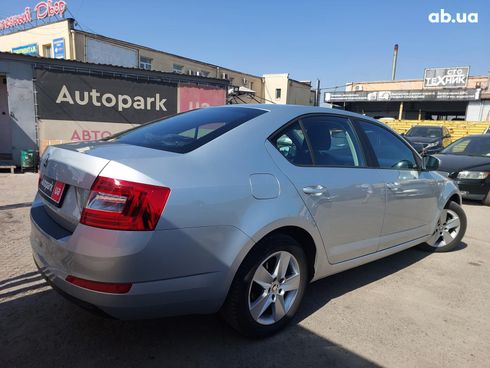 Skoda octavia a7 2013 серый - фото 7