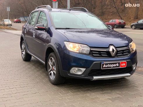 Renault Sandero 2019 синий - фото 3