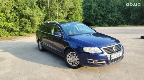 Volkswagen Passat 2008 синий - фото 16