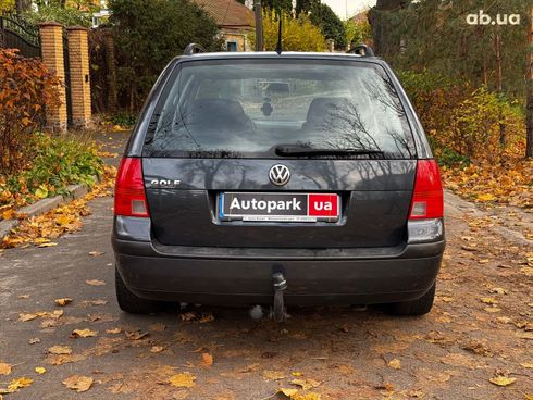 Volkswagen Golf 2001 серый - фото 8