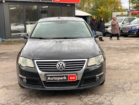 Volkswagen passat b6 2007 черный - фото 2