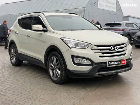 Hyundai Santa Fe 2013 белый - фото 2