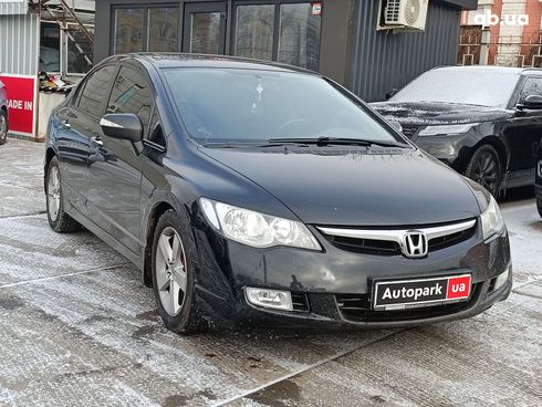 Honda Civic 2008 черный - фото 9