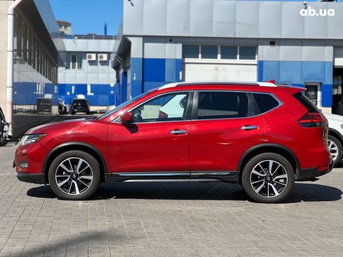 Nissan Rogue 2017 красный - фото 7