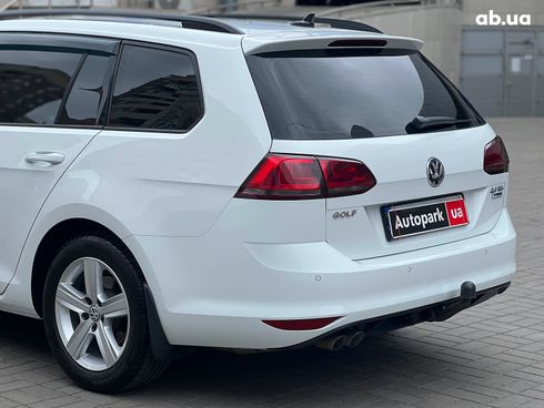 Volkswagen Golf 2014 белый - фото 12