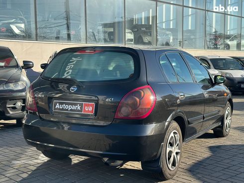 Nissan Almera 2005 черный - фото 5