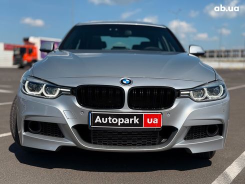 BMW 3 серия 2015 серый - фото 2