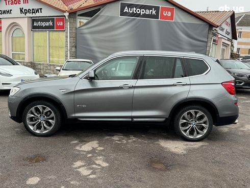 BMW X3 2017 серый - фото 11