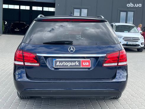 Mercedes-Benz E-Класс 2014 синий - фото 10