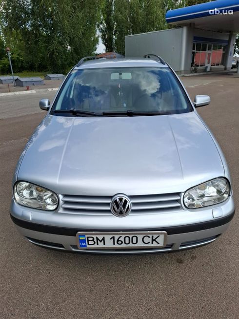 Volkswagen Golf 2001 серебристый - фото 8