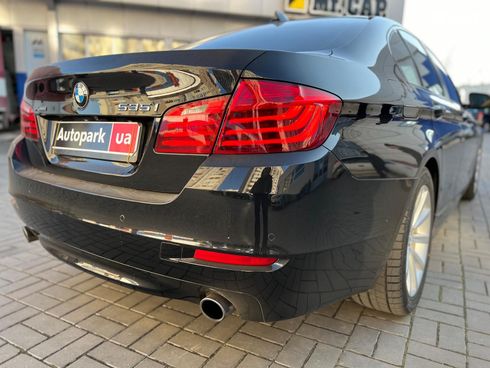 BMW 5 серия 2014 черный - фото 11