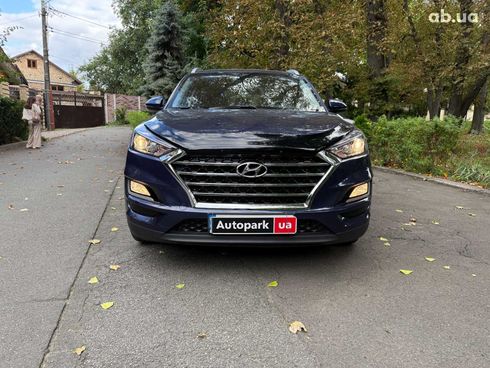 Hyundai Tucson 2019 синий - фото 2