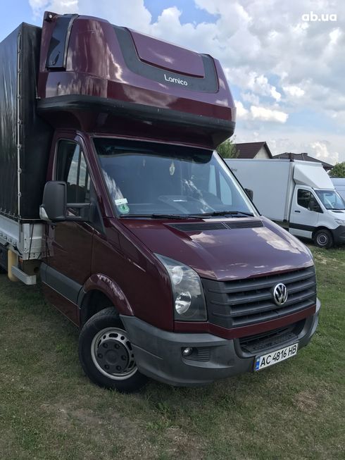 Volkswagen Crafter 2012 красный - фото 10