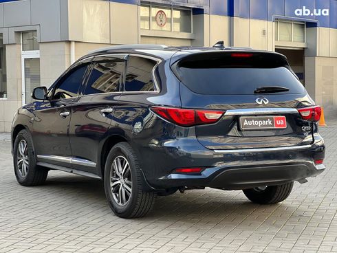 Infiniti QX60 2016 синий - фото 7