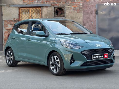 Hyundai i10 2024 зеленый - фото 14