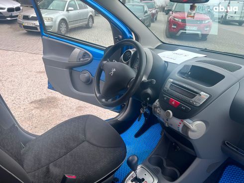 Peugeot 107 2011 синий - фото 29