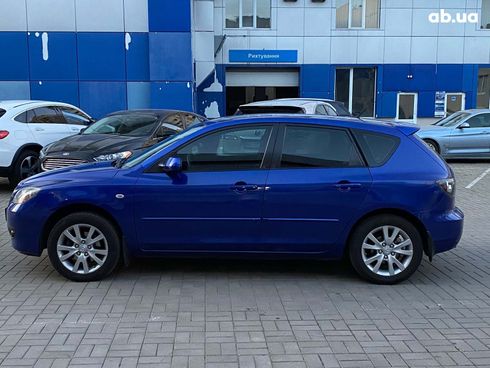 Mazda 3 2007 синий - фото 8