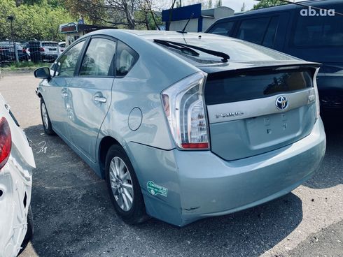 Toyota Prius 2013 голубой - фото 2