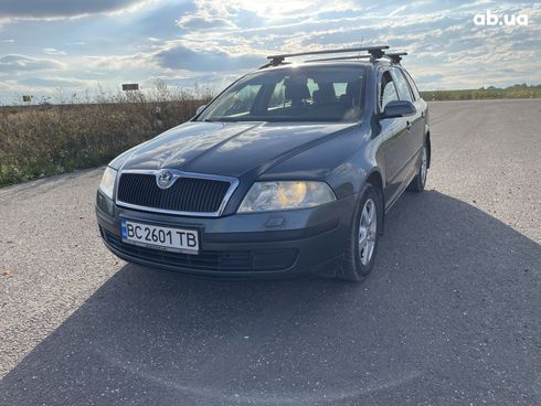 Skoda Octavia 2007 серый - фото 8