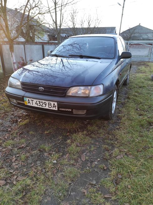 Toyota Carina 1994 синий - фото 6