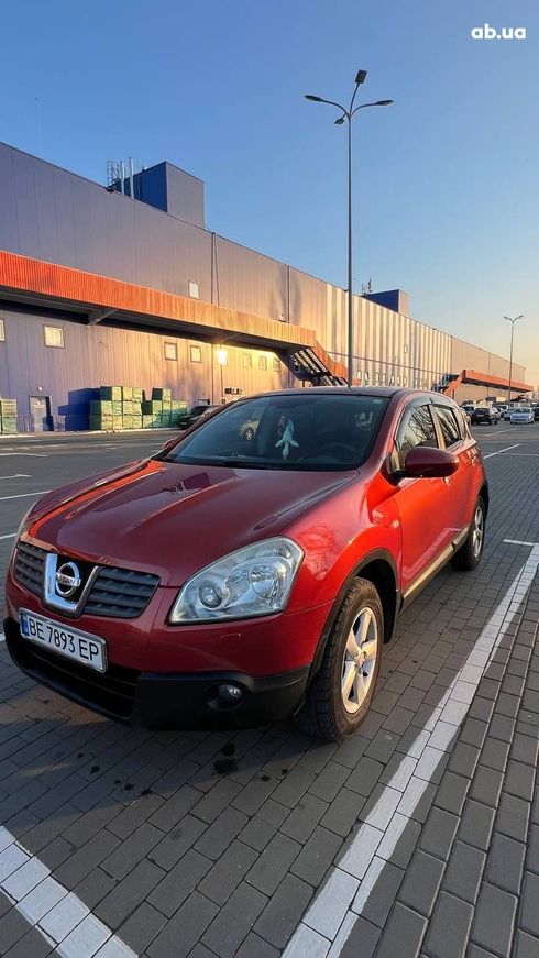 Nissan Qashqai 2007 красный - фото 6