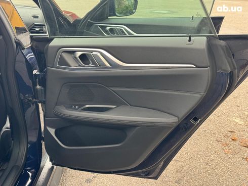 BMW i4 2023 синий - фото 26