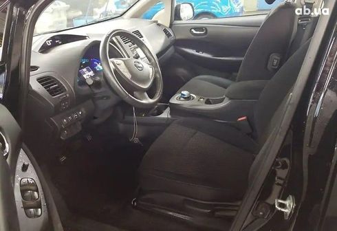 Nissan Leaf 2015 черный - фото 7