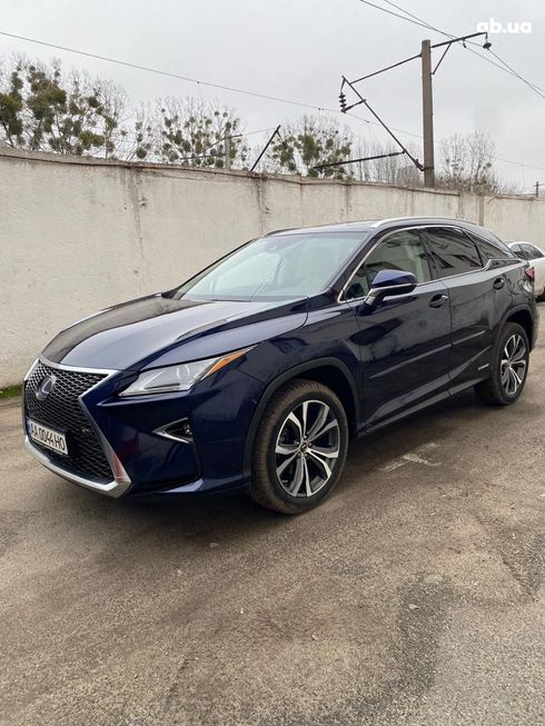 Lexus RX 2020 синий - фото 9