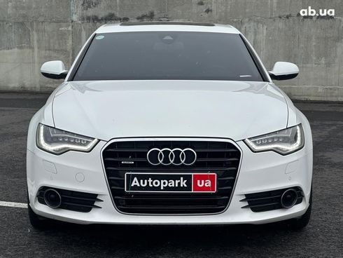 Audi A6 2014 белый - фото 4