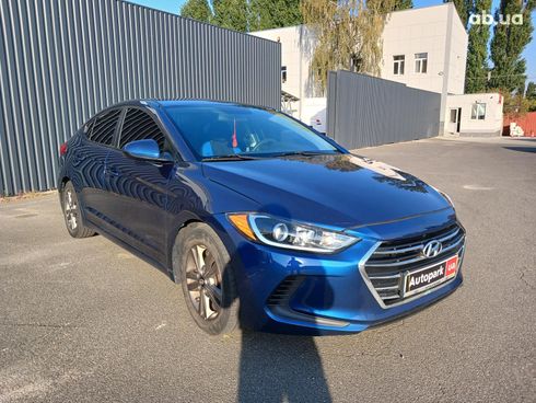 Hyundai Elantra 2016 синий - фото 3