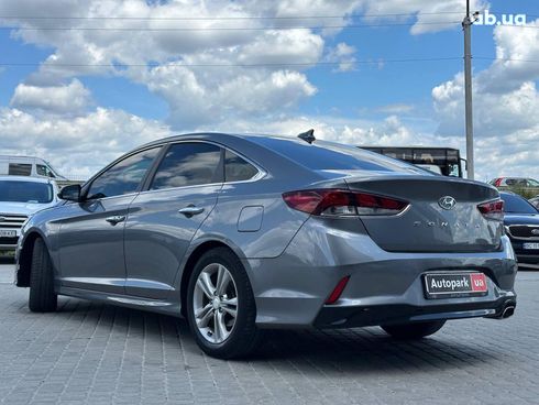 Hyundai Sonata 2018 серый - фото 7
